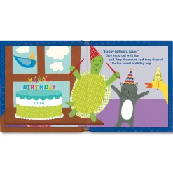 Kids Card Factory My Very Happy Birthday! Personalised Blue Storybook