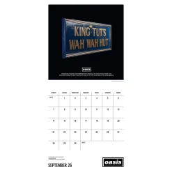 Oasis 2026 Square Wall Calendar Calendars & Diaries|Birthday Gifts