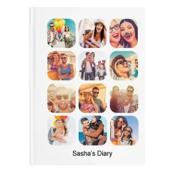 Card Factory One Page A Day Photo Diary - 12 Photos