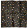 Hot Orange Stars Paper Table Cover Halloween Party