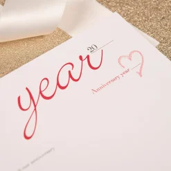 Card Factory Paper Anniversary Book