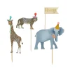 Card Factory Party Animal Cake Topper Set