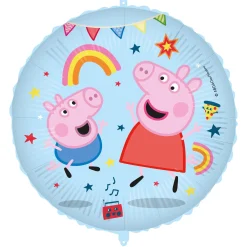 Sale Peppa Pig & George 18-Inch Foil Helium Balloon Birthday Party|Balloons For Him