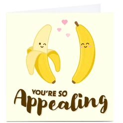 Sale Personalise Calum Marrows Valentine's Day Card - You're so Appealing Funny