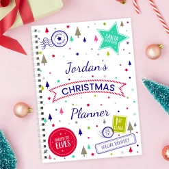 Card Factory Personalised A5 Christmas Planner Notebook