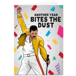 Card Factory Personalised All Things Banter Birthday Card - Another Year Bites the Dust