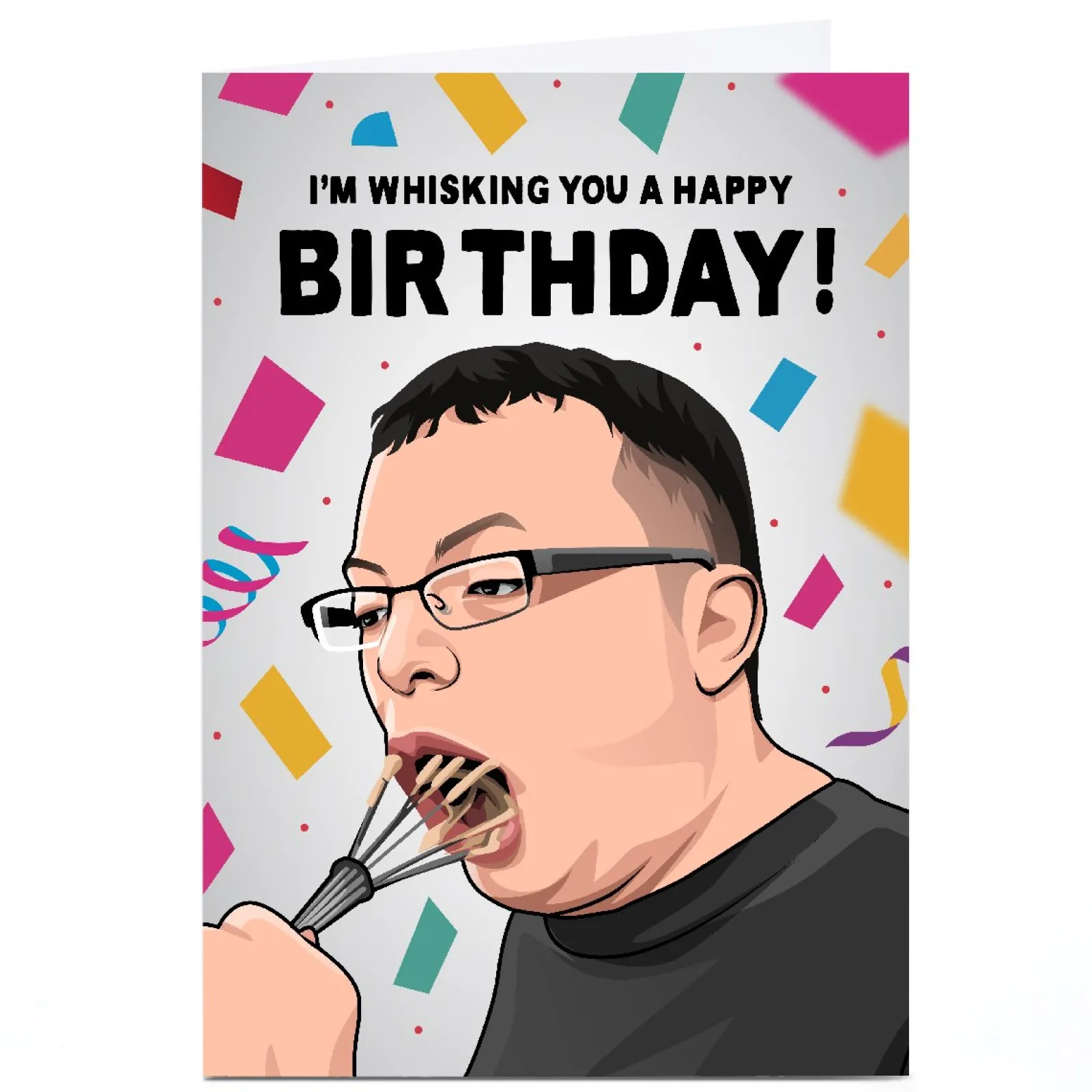 Personalised All Things Banter Birthday Card - Whisking You Happy Birthday Trending|Funny
