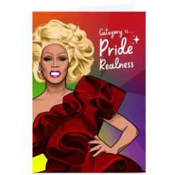 Hot Personalised All Things Banter Pride Card - Pride Realness Trending