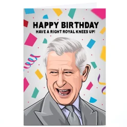 Clearance Personalised All Things Banter Card - Royal Knees Up Trending|Funny