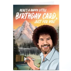 Card Factory Personalised All Things Banter Birthday Card - Painting for You
