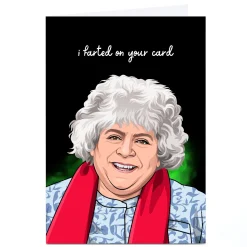 Discount Personalised All Things Banter Card - Farted on Your Card Trending|Funny