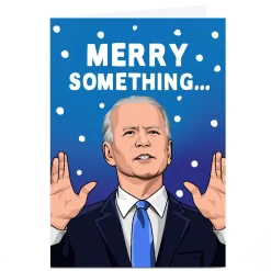 Discount Personalised All Things Banter Christmas Card - Merry Something Tv & Film|Funny