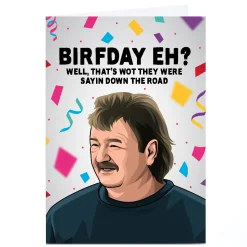 Outlet Personalised All Things Banter Birthday Card - Birfday Eh? Trending|Funny