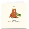 Kids Card Factory Personalised Andrew Thornton Birthday Card - Beary Happy