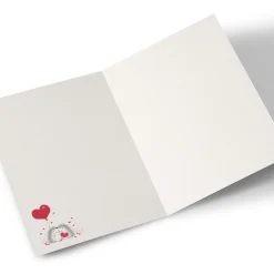 Clearance Personalised Anniversary Card - Perfect Hedgehog Pair Congratulations|Anniversary