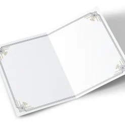 Clearance Personalised Anniversary Card - Art Deco Champagne 40 Years Anniversary