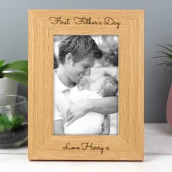 Card Factory Personalised Any Message Wooden Photo Frame