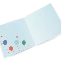 Card Factory Personalised Any Recipient Star & Faces Square Birthday Card