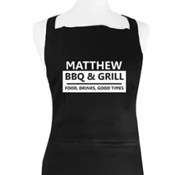 New Personalised Apron - BBQ & Grill Gifts For Him|Birthday Gifts