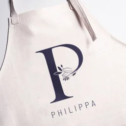 Discount Personalised Apron - Floral Initial Anniversary Gifts|Christmas Gifts