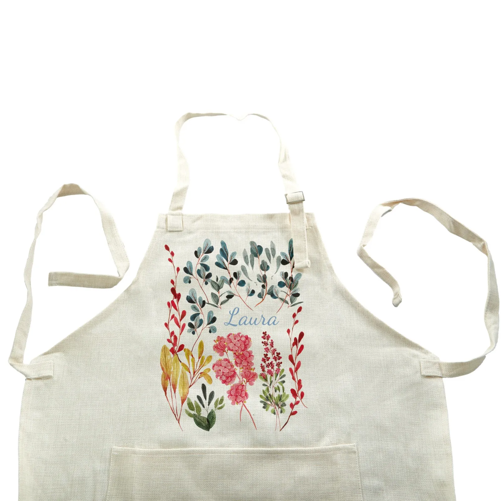 Card Factory Personalised Apron - Watercolour Floral