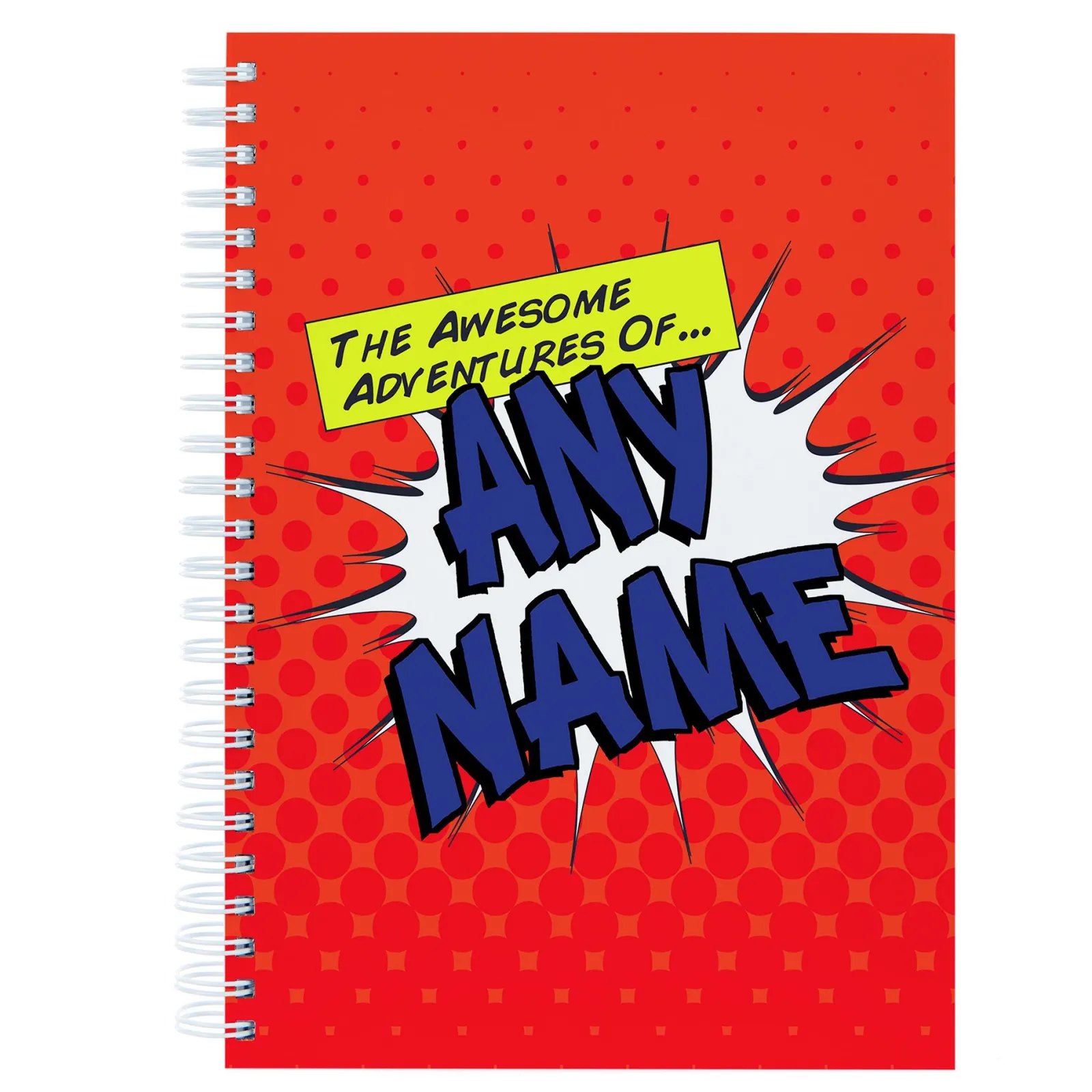 Hot Personalised Awesome Adventures Notebook Personalised Notebooks And Stationery|Notebooks & Stationery