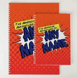 Hot Personalised Awesome Adventures Notebook Personalised Notebooks And Stationery|Notebooks & Stationery