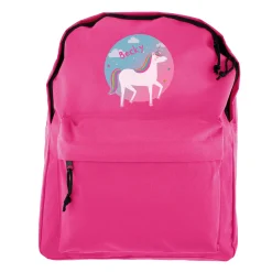 Kids Card Factory Personalised Backpack - Pink Unicorn