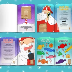 Kids Card Factory Personalised 'Beat The Book Of Christmas' Book