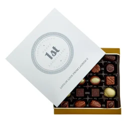 Hot Personalised Belgian Chocolates - 1st Anniversary Chocolate & Sweets|Anniversary Gifts