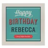Card Factory Personalised Belgian Chocolates - Birthday In Lights