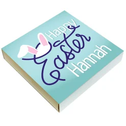 Clearance Personalised Belgian Chocolates - Easter Bunny Ears Chocolate & Sweets|Gifts For Him