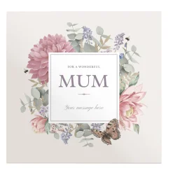 Card Factory Personalised Belgian Chocolates - Pastel Florals