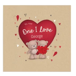 New Personalised Belgian Chocolates - Hugs To The One I Love Photo Gifts|Chocolate & Sweets