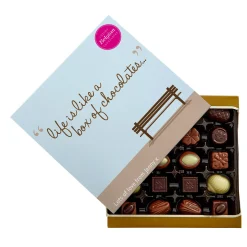 Card Factory Personalised Belgian Chocolates - Life Is Like A Box Of Chocolates