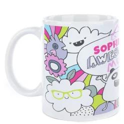 Card Factory Personalised Bev Hopwood Mug - Awesome Graffiti