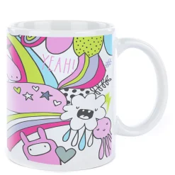 Card Factory Personalised Bev Hopwood Mug - Awesome Graffiti