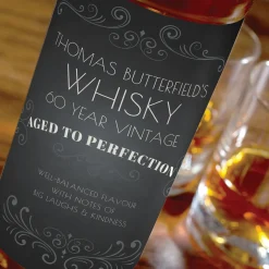 Card Factory Personalised Birthday Blended Malt Whisky - Aged To Perfection