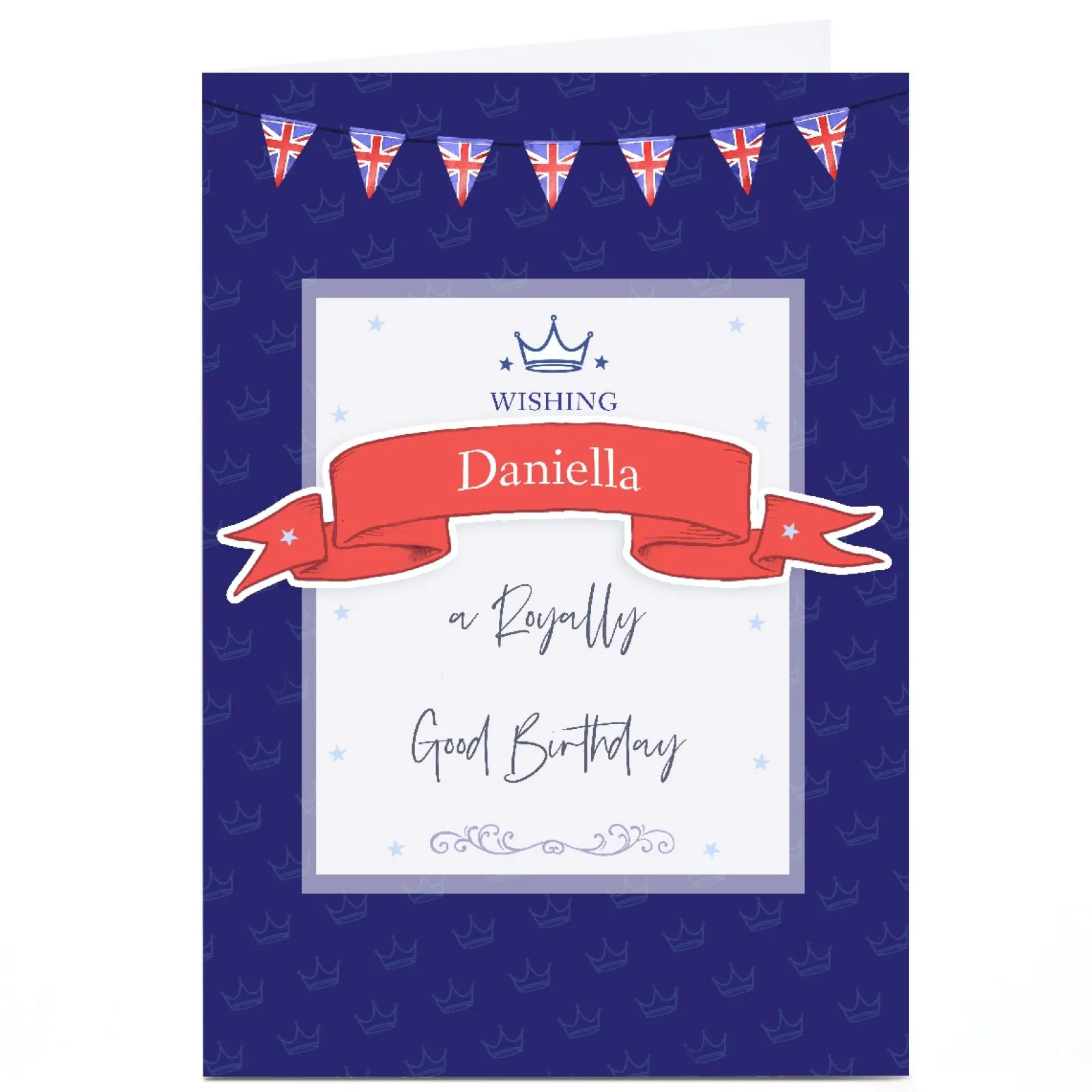 Outlet Personalised Birthday Card - Royally Good Birthday Birthday|For Him