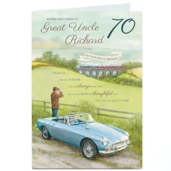 Card Factory Personalised Birthday Card - Thank You For Your Wisdom...