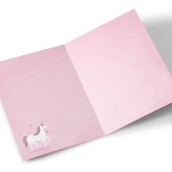 Card Factory Personalised Birthday Card - Be A Unicorn, Editable Age