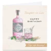 Card Factory Personalised Birthday Card - Sip Sip Hooray, Daughter-in-Law
