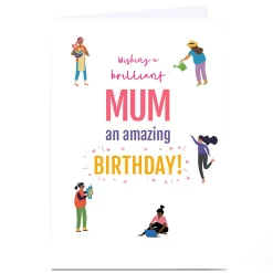Personalised Birthday Card - An Amazing Birthday For Mum|Mum