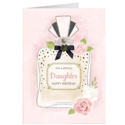 Discount Personalised Birthday Card - Perfume Bottle, Daughter For Daughter|Daughter