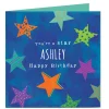 Personalised Birthday Card - You're A Star! Kids For Uncle|For Son