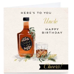 Personalised Birthday Card - Here's To You, Son For Uncle|Birthday