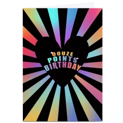 New Personalised Birthday Card - Douze Points Birthday For Friend|Male Friend