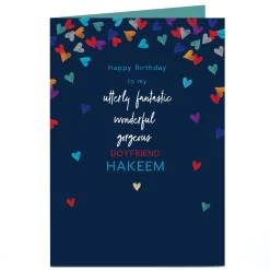 BOY Card Factory Personalised Birthday Card - Utterly Fantastic