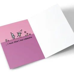 Card Factory Personalised Birthday Card - After I Stop Laughing, Sister