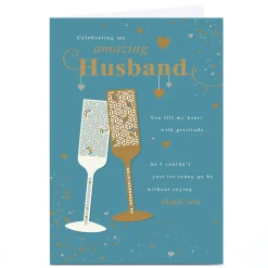 Sale Personalised Birthday Card - You Fill My Heart, Husband For Husband|Birthday